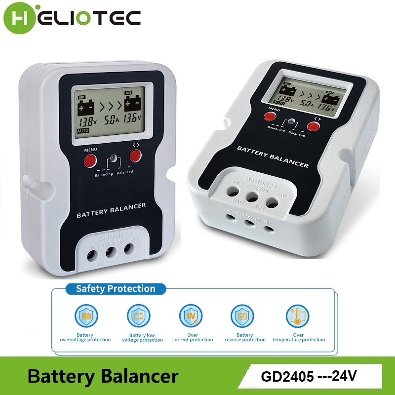 Battery Equalizer Balancer - 24V Battery Equalizer With Voltage Display