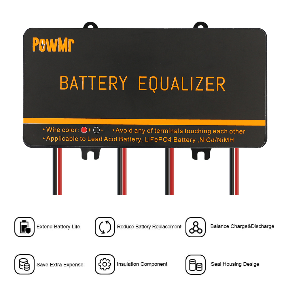 PowMr USA 24V 48V Battery Equa - đánh giá và giá Battery Equalizer Balancer
